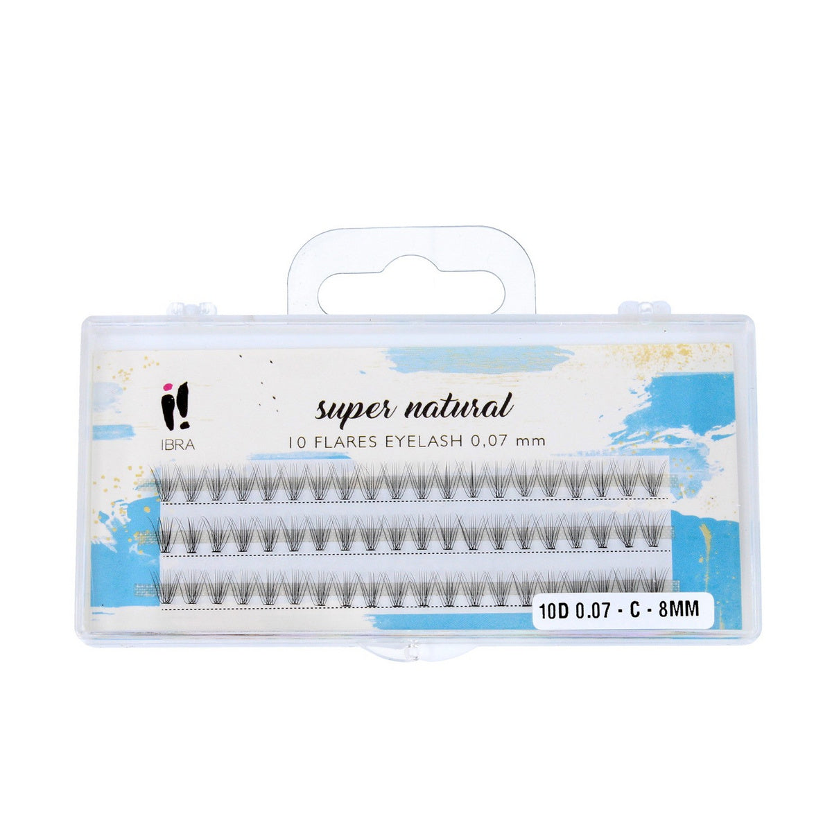 IBRA Kępki blakstienų KNOT-FREE NATURALS 0.07-C-8mm 1 pak.