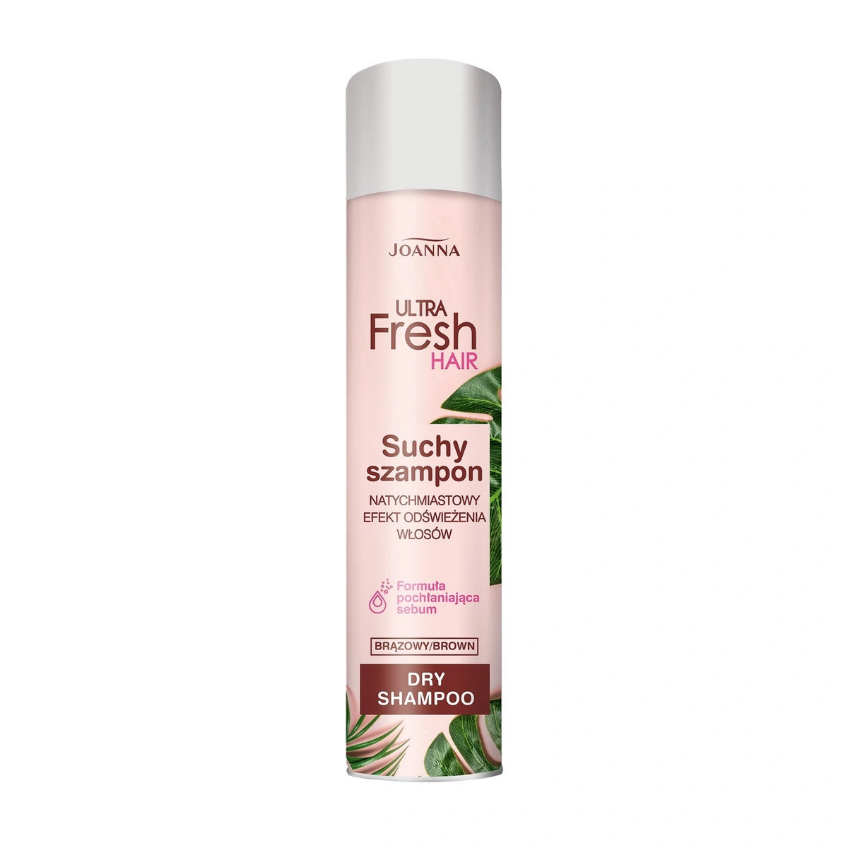 JOANNA Ultra Fresh Hair Sausas šampūnas Rudas 200 ml