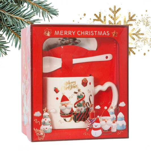 ECARLA Keraminis puodelis kalėdinis