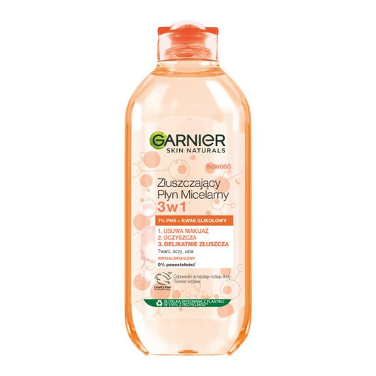 GARNIER Skin Naturals Šveičiamasis micelinis skystis 3w1 400ml