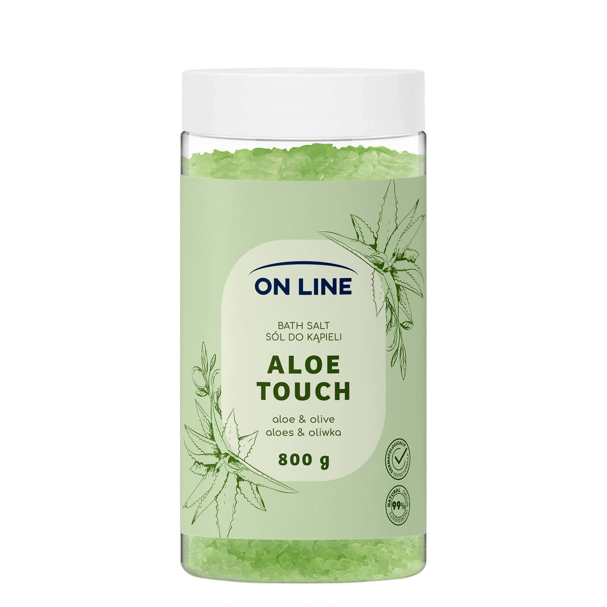 ON LINE Druskos voniai Aloe Touch 800 g