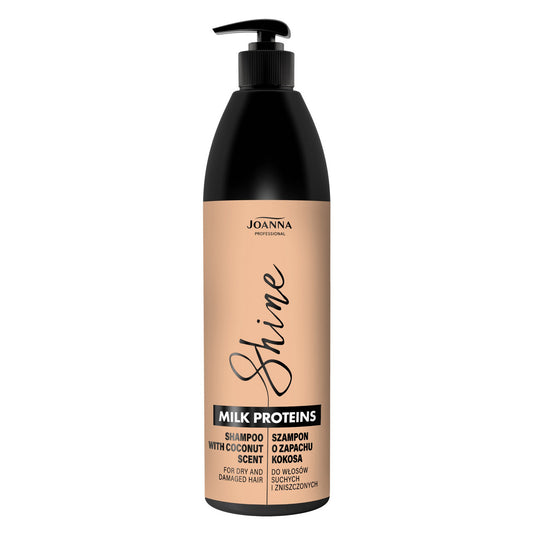 JOANNA PROFESSIONAL Pieno baltymai šampūnas su aromatiniu kokosu, 1000 ml