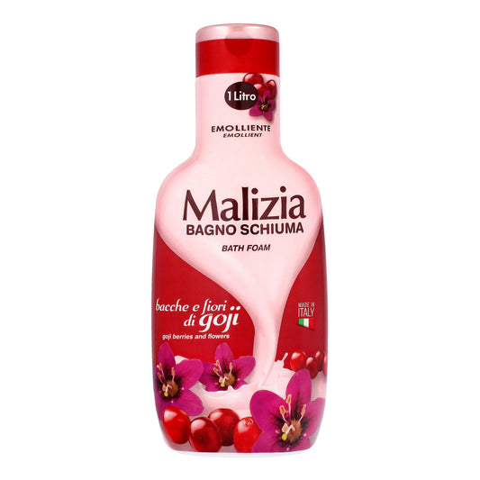 MALIZIA Vonios skystis su Goji uogomis ir gėlėmis 1000 ml