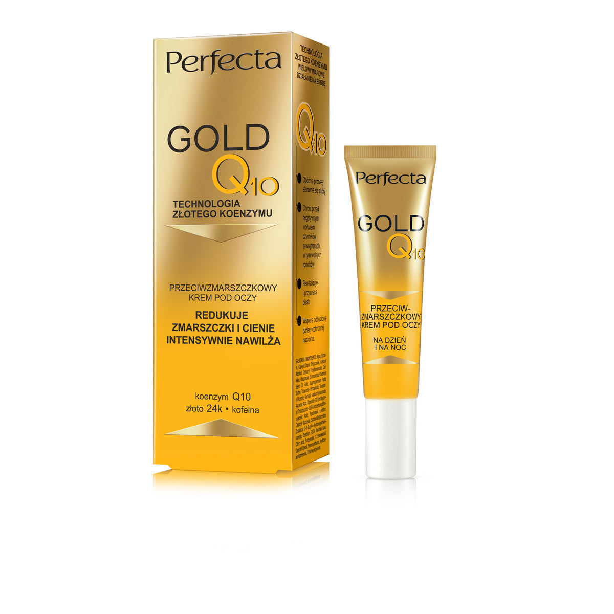 PERFECTA Gold Q10 Kremas nuo raukšlių aplink akis 15 ml