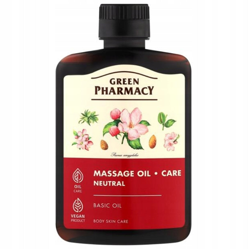 GREEN PHARMACY Kūno priežiūros ir masažo aliejus 200 ml