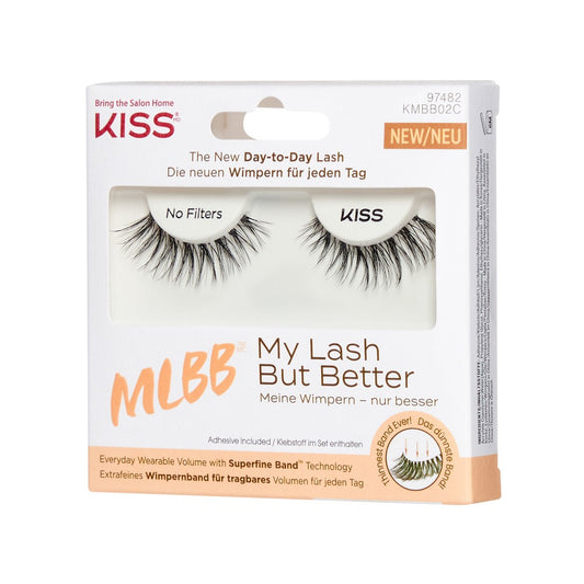 KISS My Lash But Better Dirbtinės Blakstienos - No Filters 1 pora