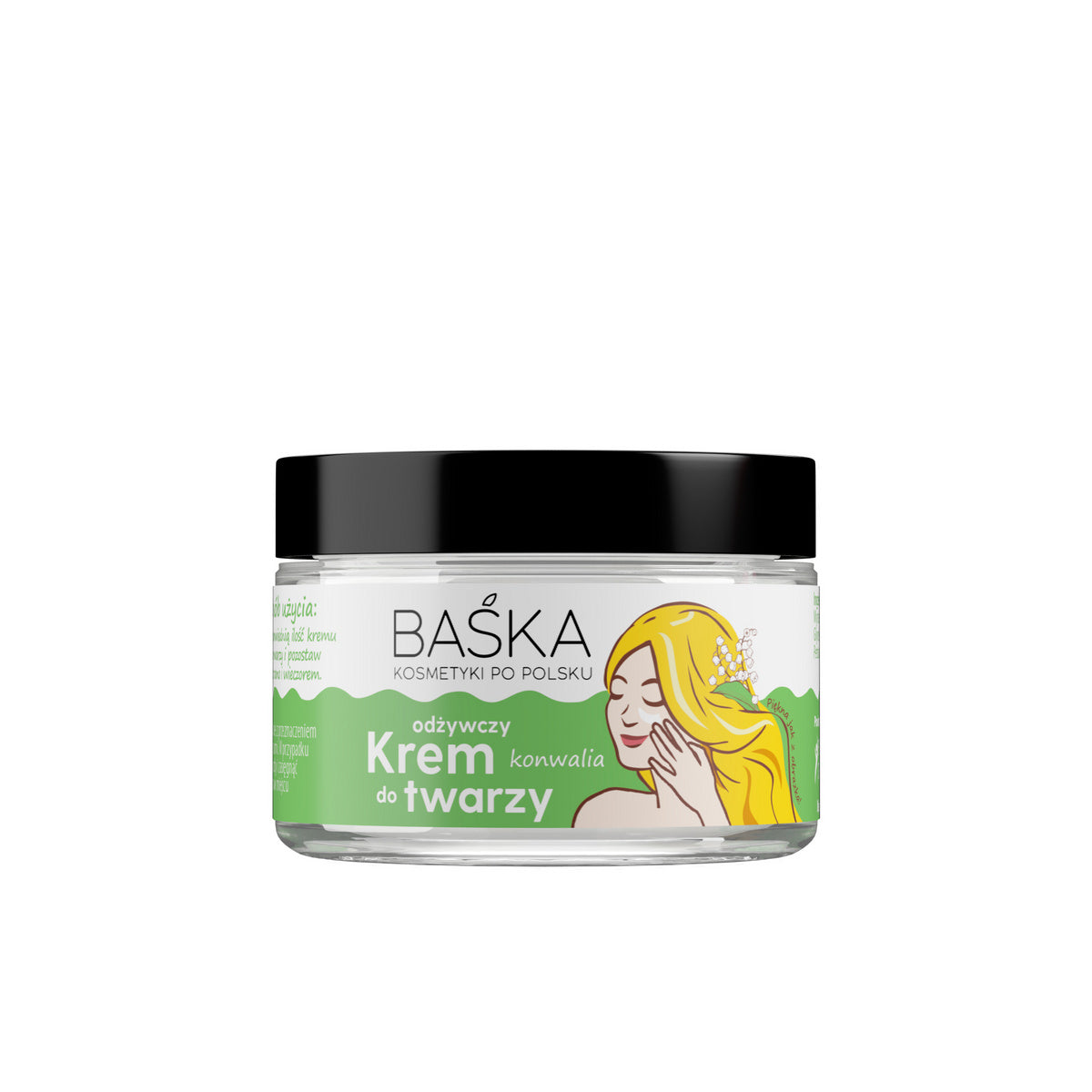 BAŚKA Veido kremas maitinantis - lelijos 50 ml