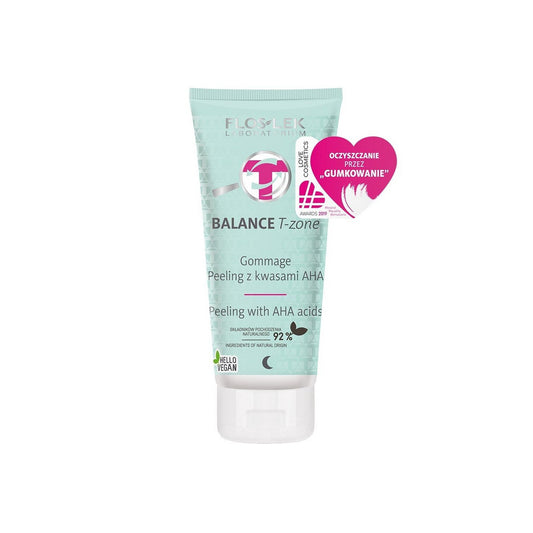 Floslek BALANCE T-ZONE Gommage Peeling su AHA 125g