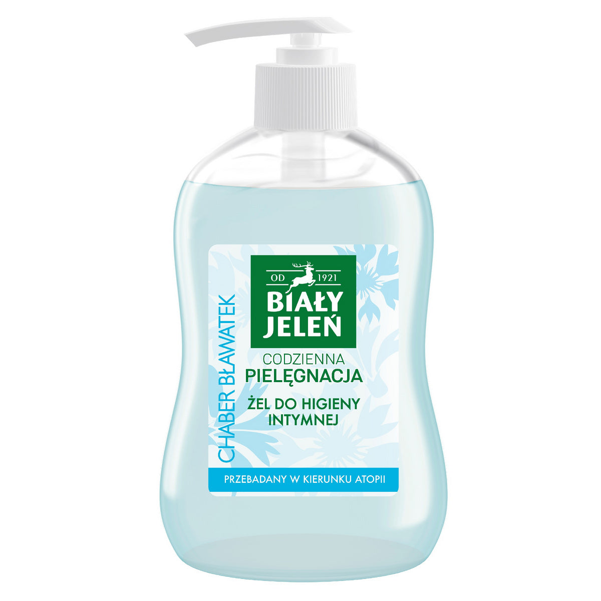 Biały Jeleń Kasdienė priežiūra Intymios higienos gelis - Chaber Bławatek 500ml