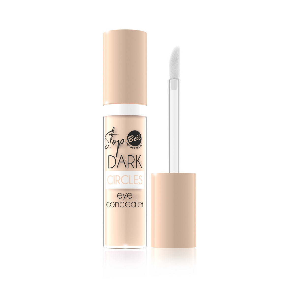 Bell Korektorius šviesinantis paakiams skystyje Stop Dark Circles nr 03 True Beige 1vnt