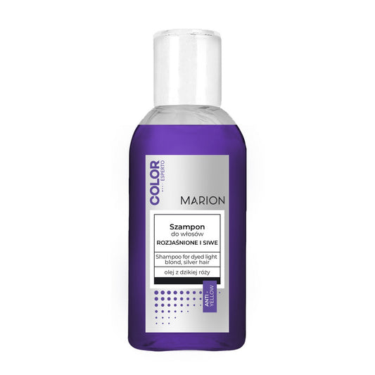 MARION Color Esperto Šampūnas šviesintiems ir blondiniams plaukams 50 ml