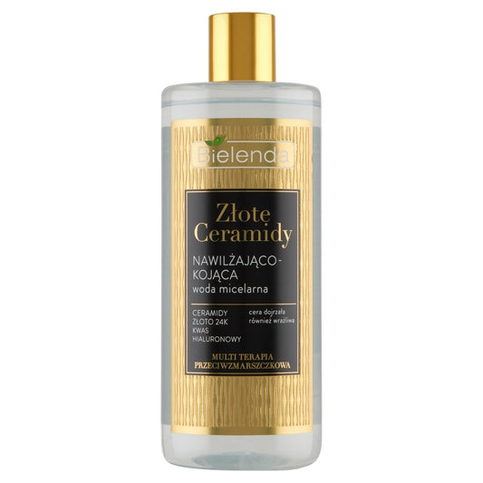 BIELENDA AUKSO CERMIDAI Drėkinamoji-Raminanti Micelinė Vanduo 500ml
