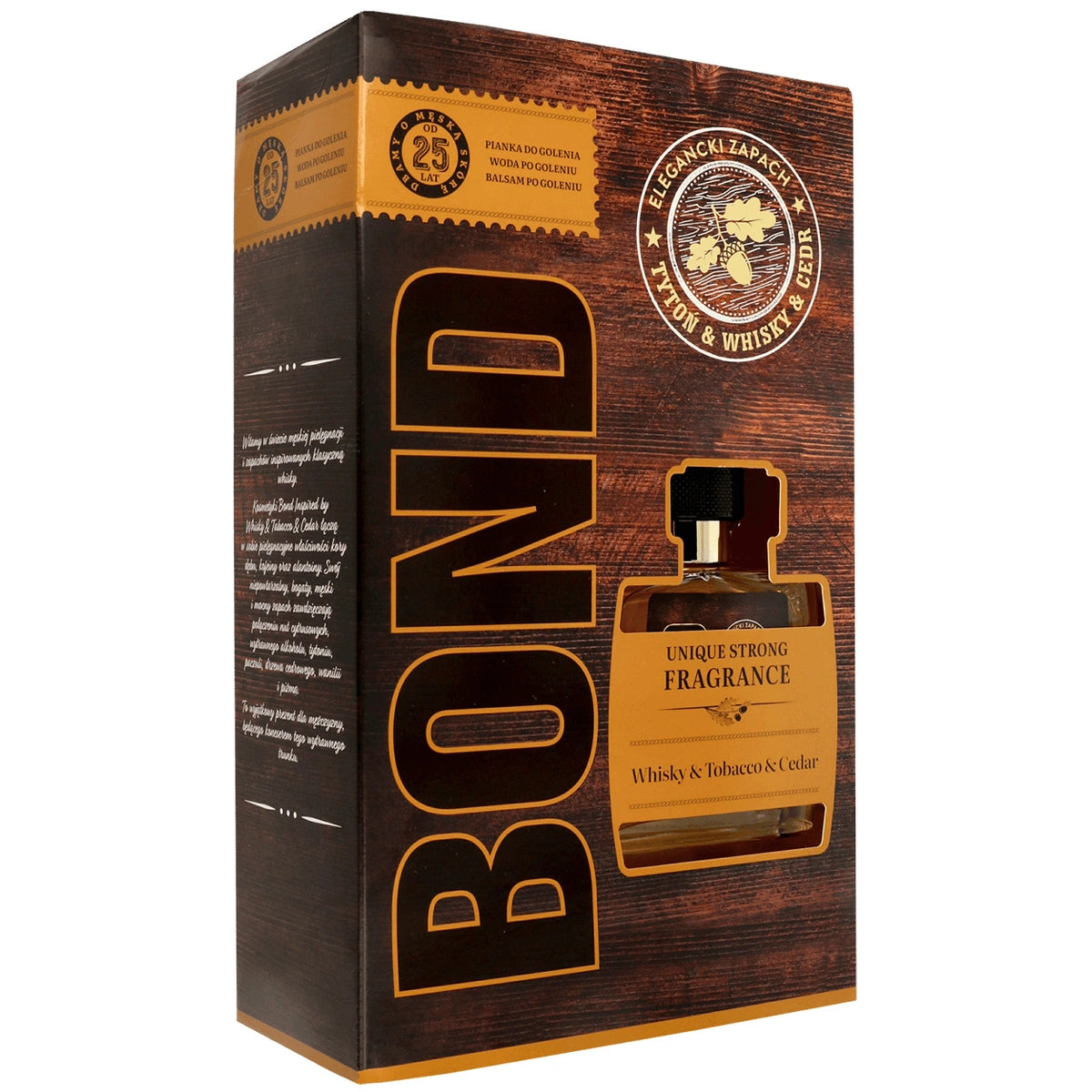 BOND Dovanų rinkinys - Aftershave + Skutimosi putos + Aftershave balzamas