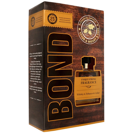 BOND Dovanų rinkinys - Aftershave + Skutimosi putos + Aftershave balzamas
