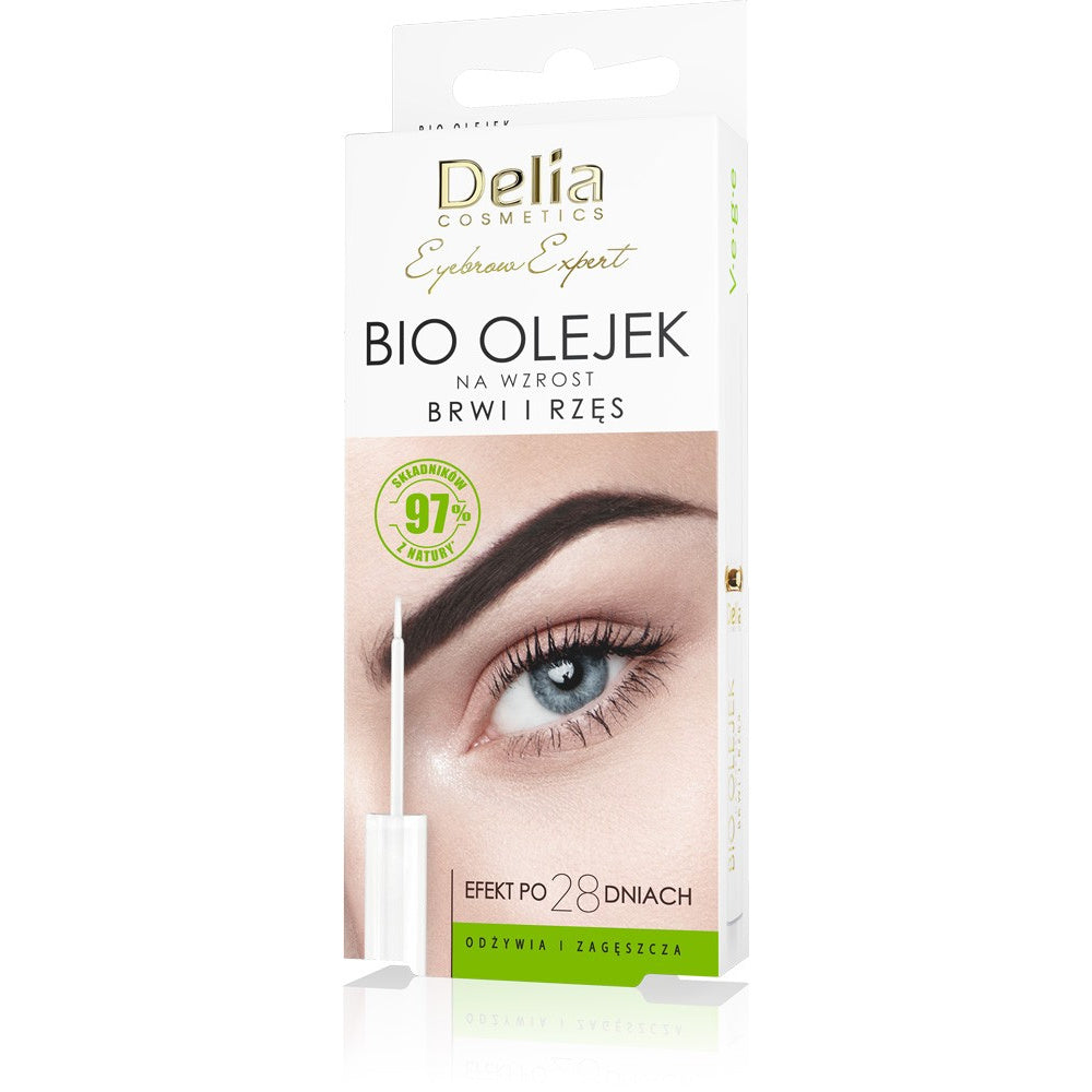 DELIA Eyebrow Expert Bio aliejus antakių ir blakstienų augimui 7 ml