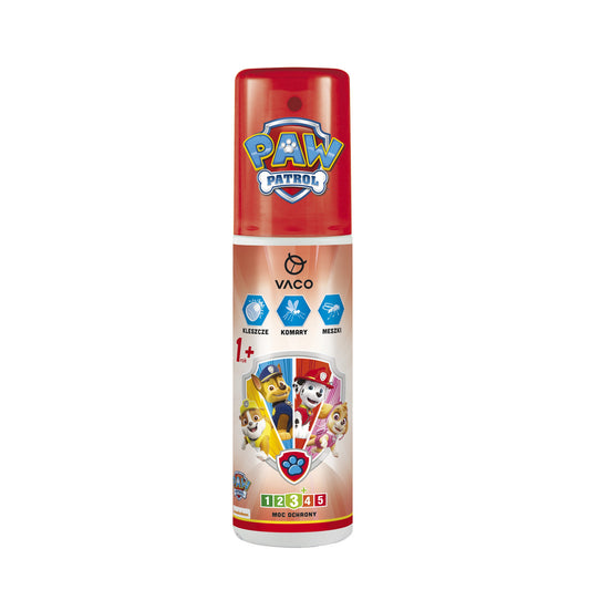 VACO Paw Patrol Skystis nuo uodų, erkių ir muselių - vaikams (1+) 90ml