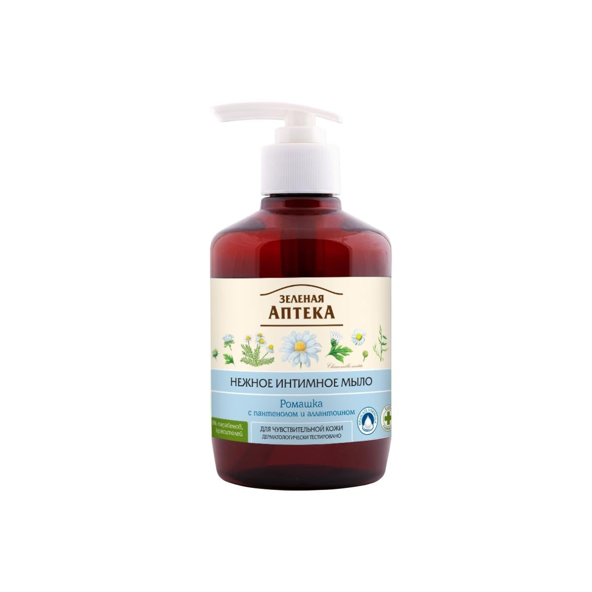 GREEN PHARMACY Intymios higienos gelis Ramunė 370 ml