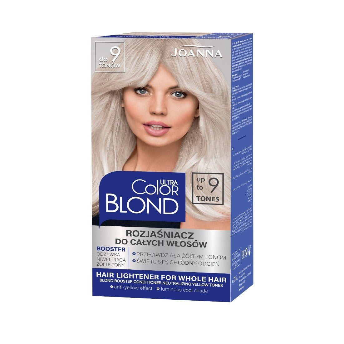 JOANNA Ultra Color Blond Plaukų šviesinimo priemonė iki 9 tonų