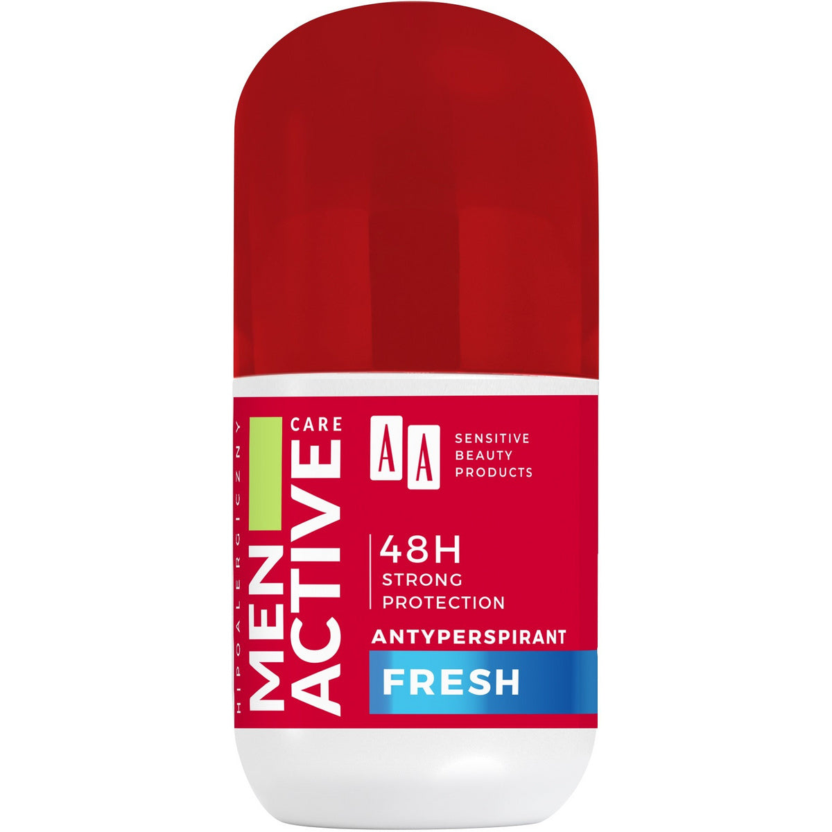 AA Men Active Care Dezodorantas antyperspirantas roll-on Fresh 50ml