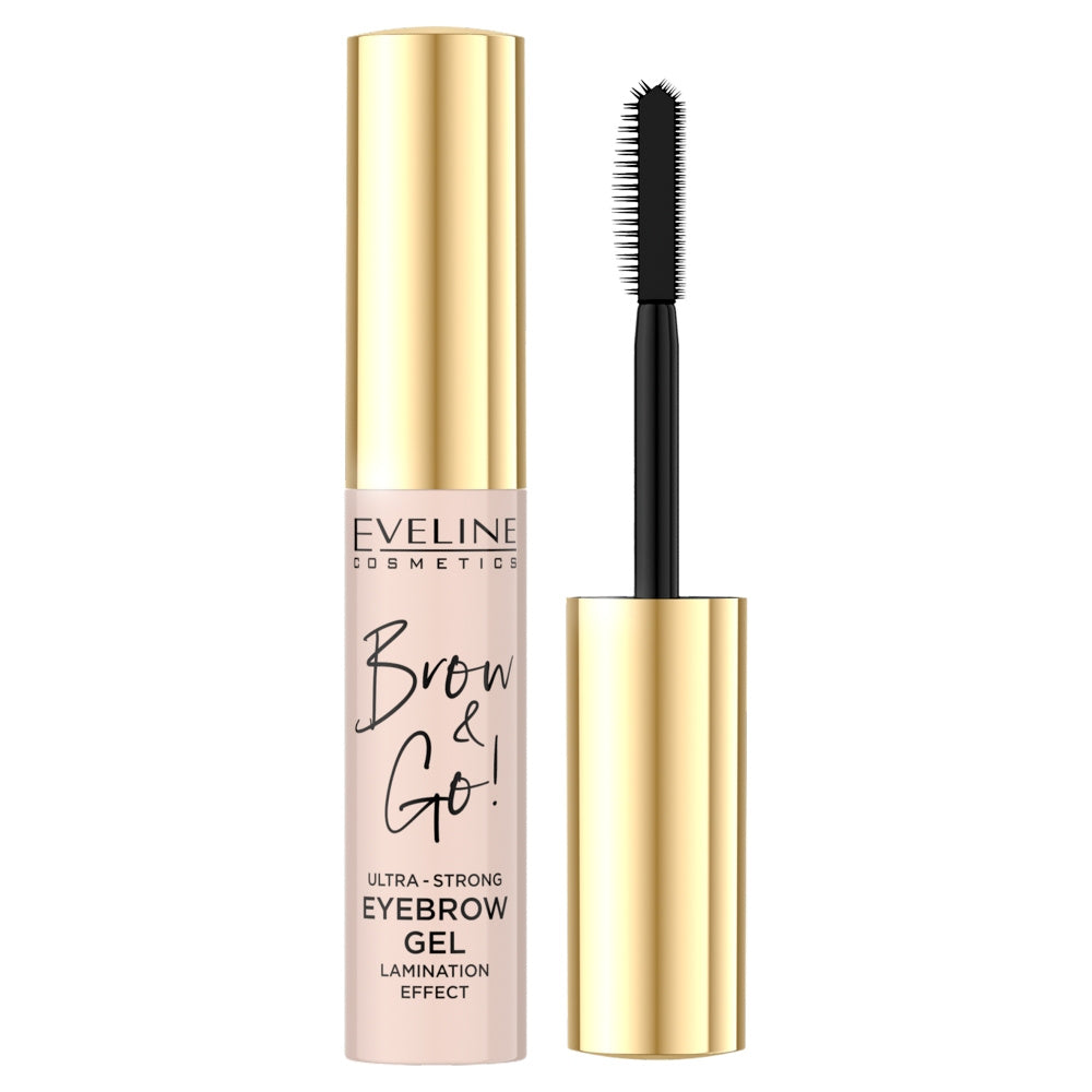 EVELINE Brow & Go! Ultrastiprus antakių gelis 6 ml