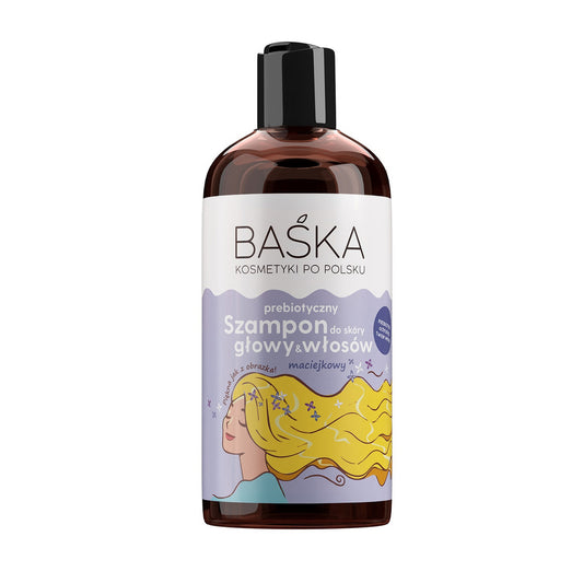 BAŚKA Prebiotinis šampūnas plaukams - maciejkowy 500 ml