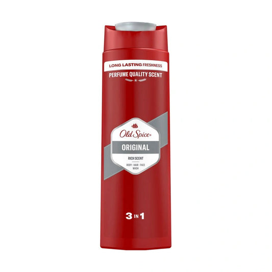 OLD SPICE Original Dušo gelis ir šampūnas vyrams 3w1 400 ml
