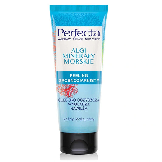 PERFECTA Smulkus šveitiklis veidui Algos ir jūros mineralai 75 ml