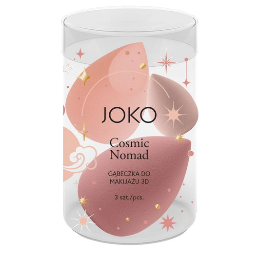 JOKO 3D makiažo kempinėlės Cosmic Nomad 1op.-3vnt