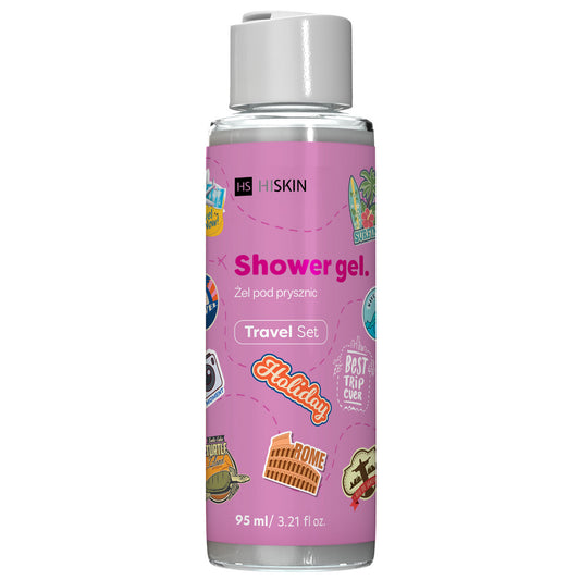 HISKIN Kelioninis rinkinys Dušo gelis 95 ml