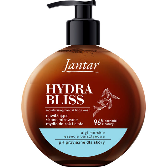 FARMONA Jantar Hydra Bliss Drėkinantis muilas rankoms ir kūnui su gintaro esencija ir dumblių 400 ml