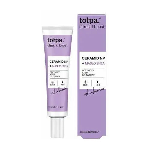 TOŁPA Clinical Boost Ceramid NP + Sheabutter Maistingas veido kremas 40 ml