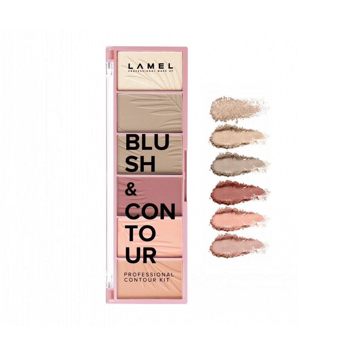 LAMEL Basic Veido kontūravimo paletė Blush&Contour 16g