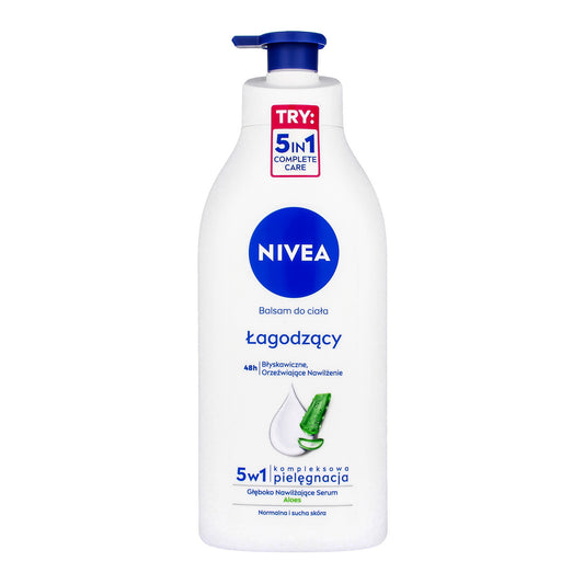 NIVEA Kūno raminantis balzamas su pompa 625 ml
