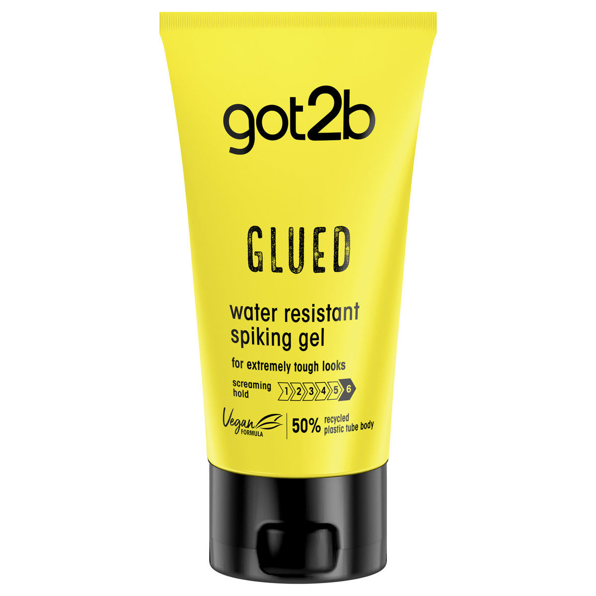 GOT2B Vandeniui atsparus plaukų stilizavimo gelis Glued - ekstremalus stiprumas 150ml