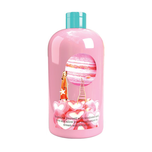 TREACLEMOON Marshmallow Hearts Dušo gelis ir vonios putos 500ml