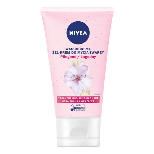 NIVEA Švelnus gelis-kremas veido prausimui - sausa ir jautri oda 150 ml