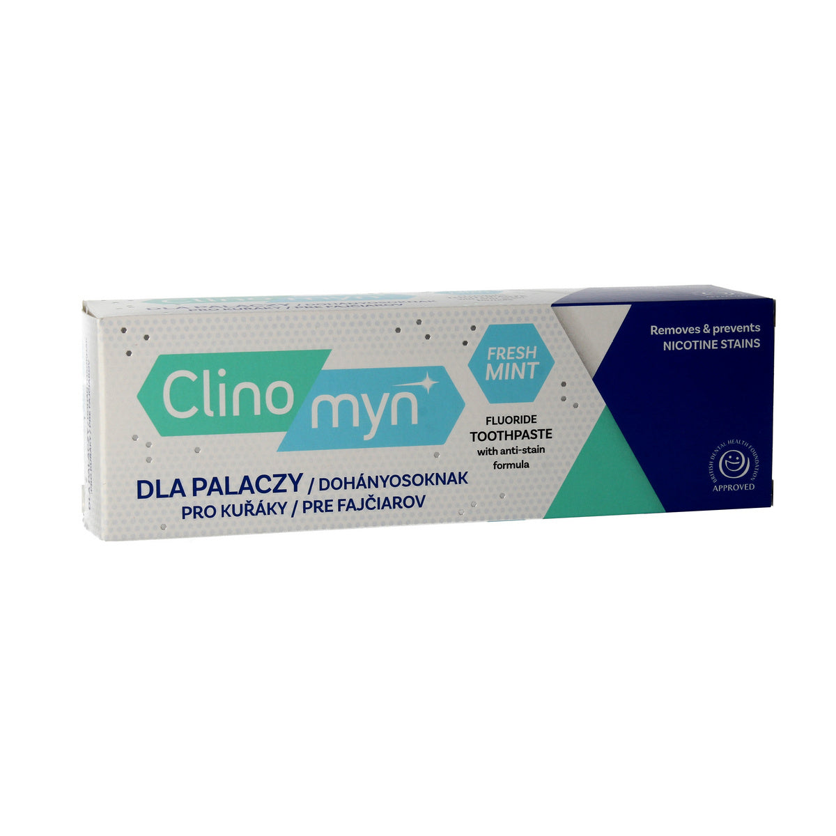 Clinomyn dantų pasta rūkaliams Fresh Mint 75ml