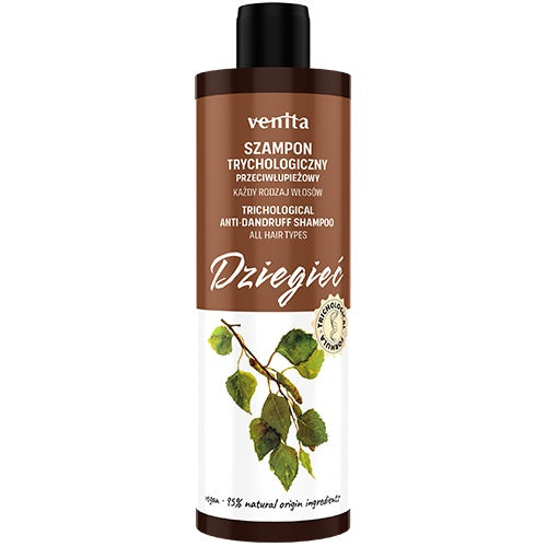 VENITA Trichologinė formulė šampūnas nuo pleiskanų - Dėgėč 300 ml