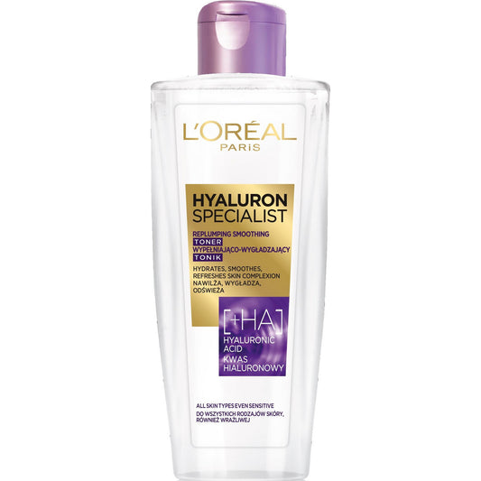 LOREAL Hyaluron Specialist Tonikas, užpildantis ir glotninantis veidui 200 ml