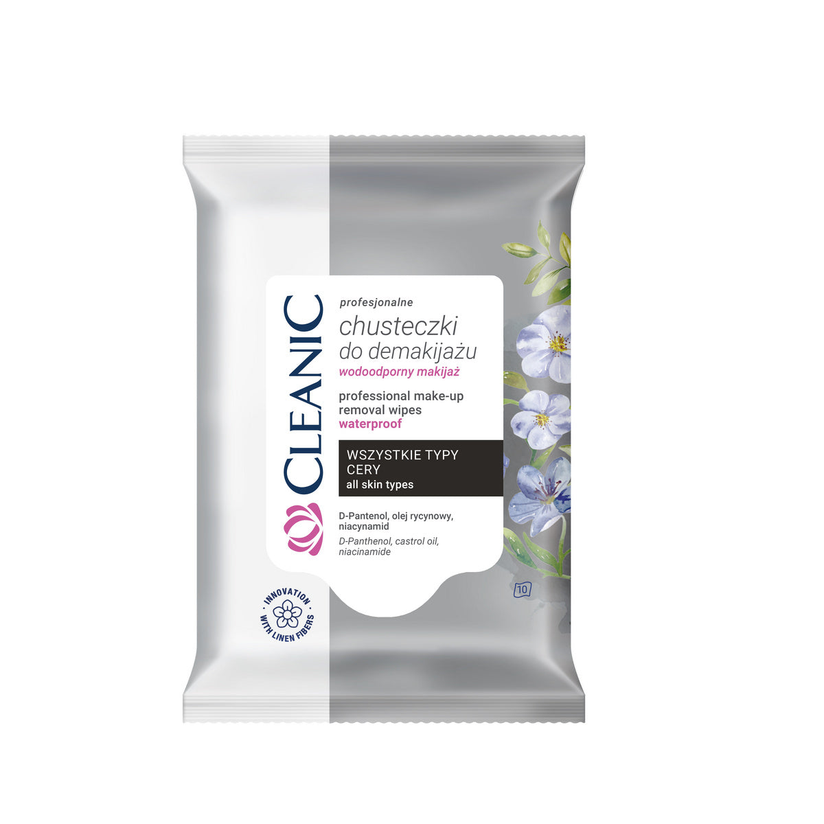 HARPER CLEANIC Makiažo valymo servetėlės Profesionali 10 vnt.