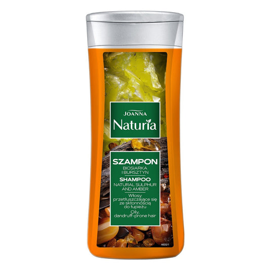 JOANNA Naturia Šampūnas riebaluojantiems plaukams - Biosiera ir Gintaras 200 ml