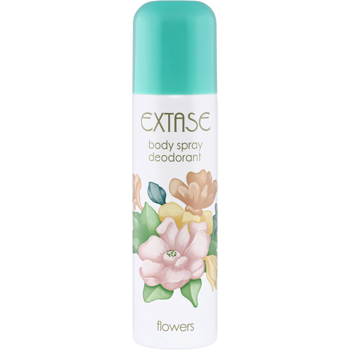 EXTASE Dezodorantas kūnui FLOWERS 150 ml