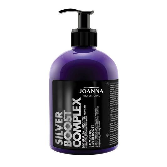 Joanna Professional Silver Boost Complex Šampūnas, išryškinantis spalvą 500g
