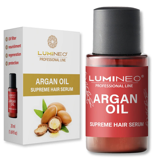 LUMINEO Profesionalios linijos serumas plaukams su argano aliejumi 20 ml