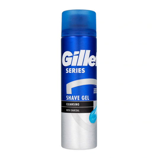 GILLETTE Serijos skutimosi gelis su aktyvinta anglimi 200 ml