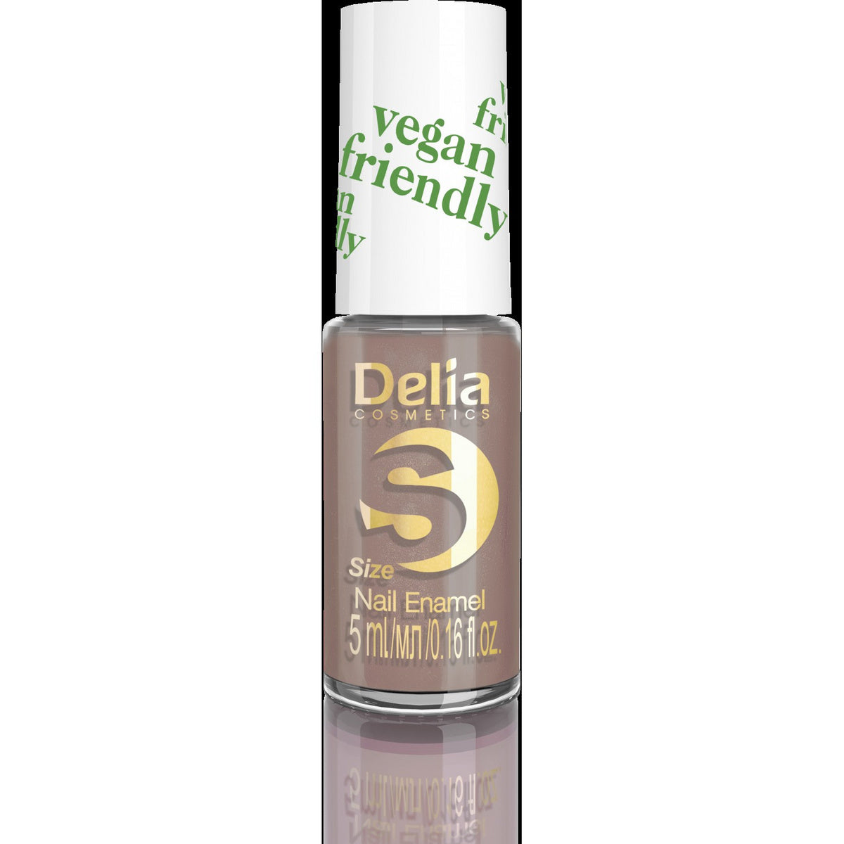 DELIA COSMETICS Vegan Friendly Nagų lakas Size S nr 208 Tea Rose 5ml