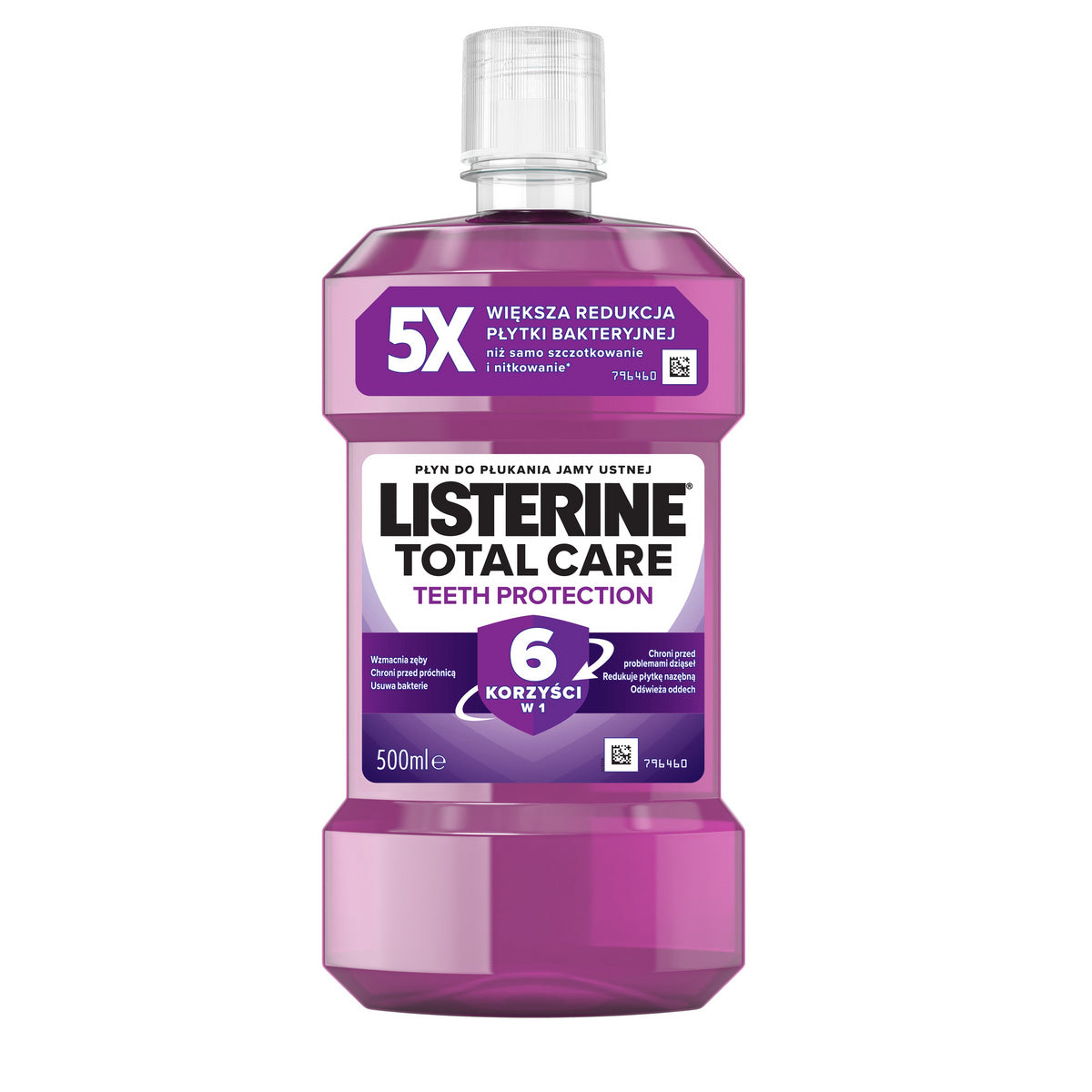 LISTERINE Burnos skalavimo skystis Total Care 500 ml
