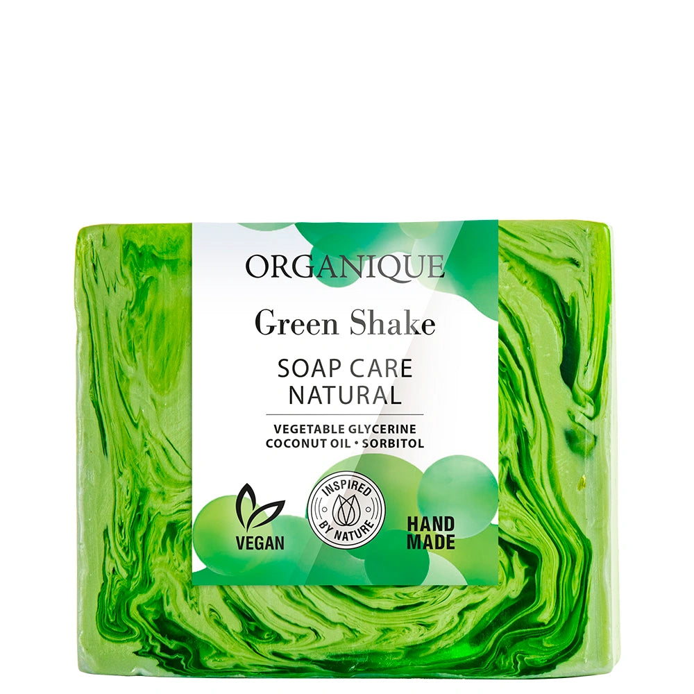 ORGANIQUE Natūraliai odą prižiūrintis muilas Green Shake 100g
