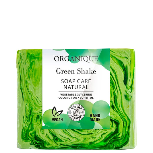 ORGANIQUE Natūraliai odą prižiūrintis muilas Green Shake 100g