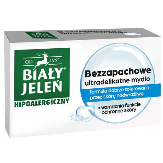BALTAI ELNIUKAI Glicerino muilas bekvapis hipoalerginis - 100 g